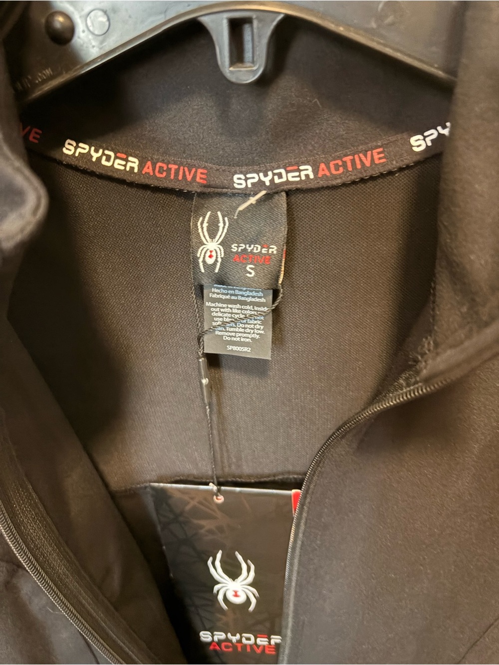 NWT Spyder Active Women’s Full Zip Performance Jacket Small Black - Picture 6 of 11